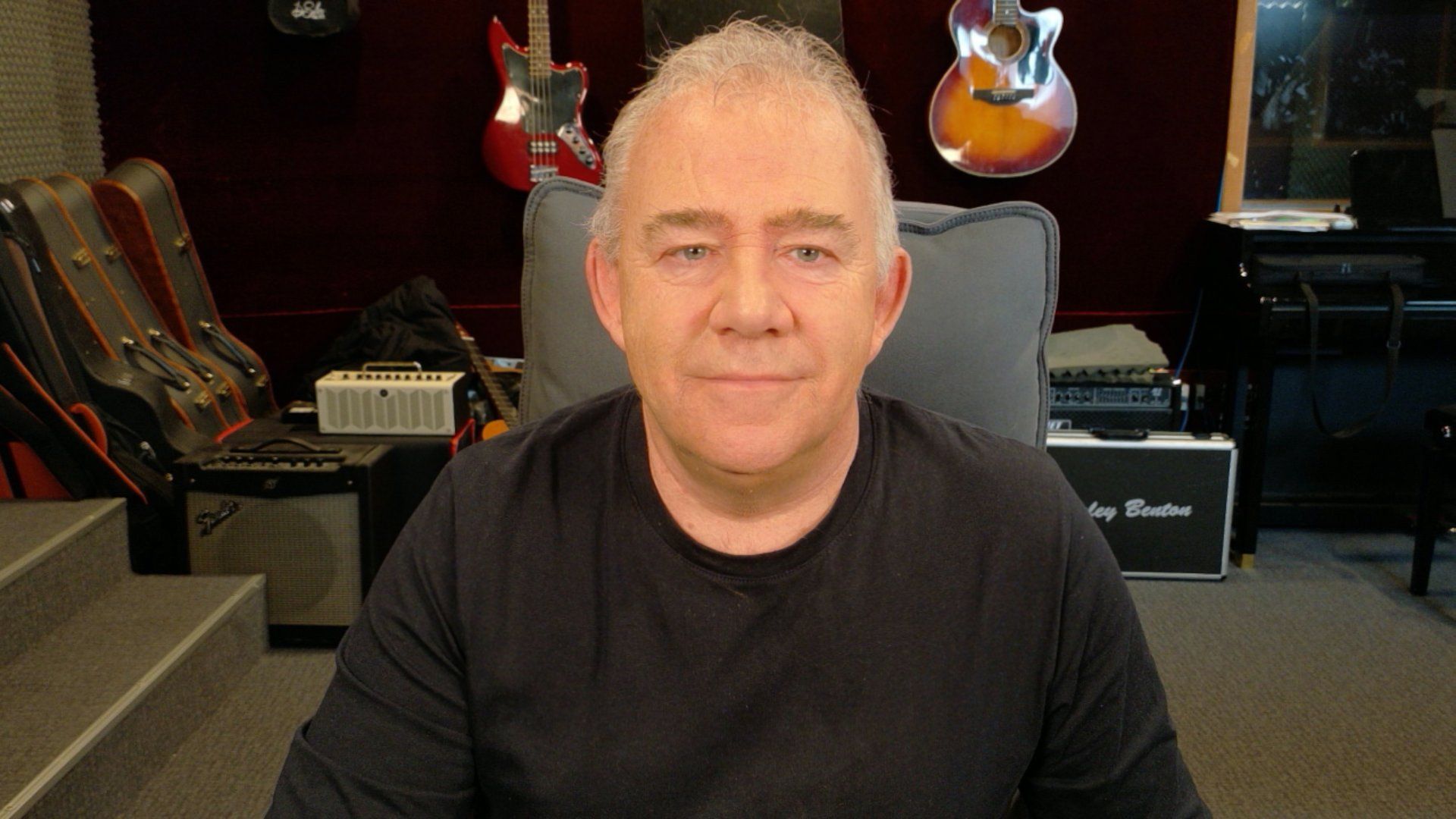 Primož Grašič in the GRP studio